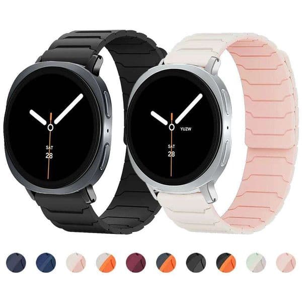 Silicone Loop Magnetic Band for Galaxy Watch 8 44mm 40mm/8 Classic 46mm Replacement Bracelet H260305