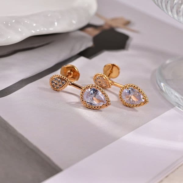 ADITA Designer earrings B0UCHER0N gold plated with crystal womens drop earrings gold silver rose gold top quality gift for girlfriend fashion 004