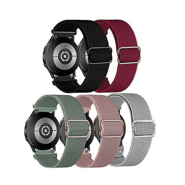 18mm 20mm 22mm Strap For watch 5/5 pro/4 classic/3/Active Adjustable Elastic bracelet GT/2/Pro/ versa 2 H260305