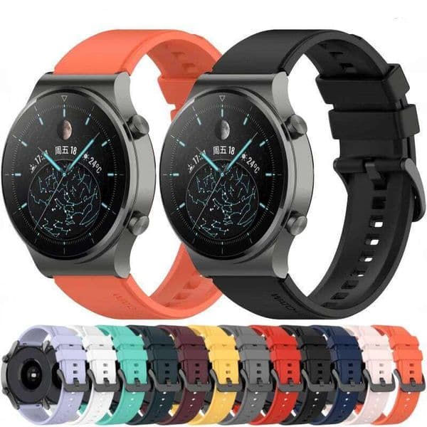 22mm 20mm Silicone Strap For 5/4/3/Pro Watch 3/GT3/Pro Original Sports bracelet band Amazfit GTR/GTS Correa H260305