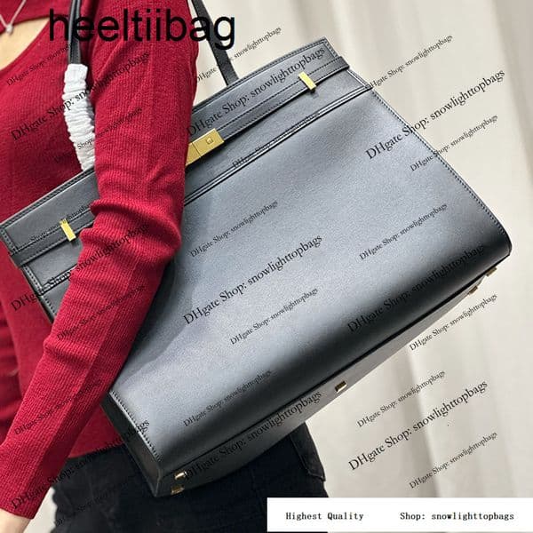 Shopping Tote Shoulder 40cm Handbag Calfskin Designer bag Top Mirror quality bags With box Y449