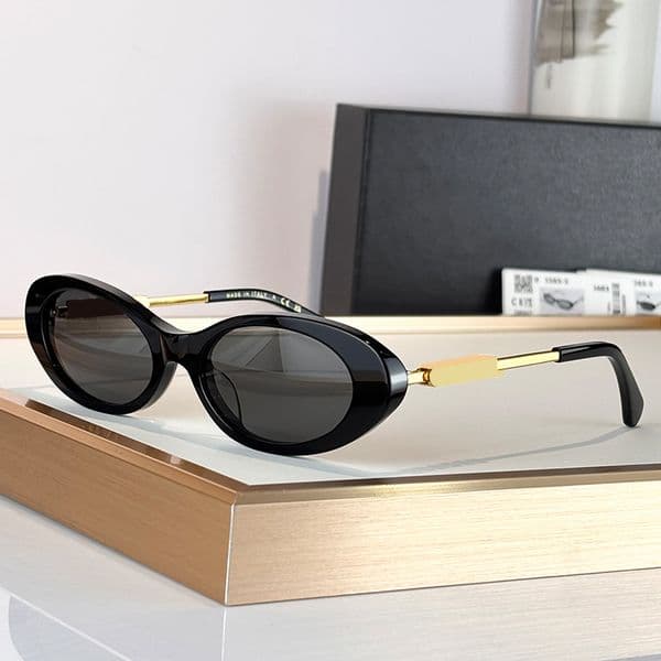 Designer For Women Men Classic Fashion Alloy Acetate Oval Glasses C5565 Luxury Sunglasses Outdoor Goggles UV400 Eyewear With Box