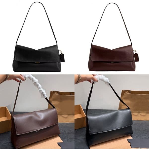 Black Chelsea Shoulder Bag 30 36 Minimalist Designer Bag Women Handbag Square Flap Crossbody Bags Underarm Purse Wallet Tote bag Suede Soft Leather High Quality