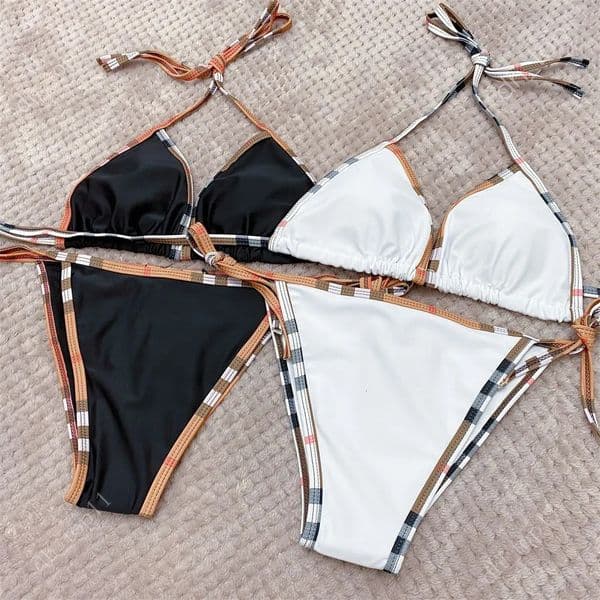 Bikini designer swimwear Women's Swimwears Sexy swimsuit women bathing swim suit suits bikinis Sex low waist Fashion triangle Printed pattern pool parties sets 74
