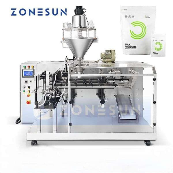 Zonesun ZS-AFS210 Automatic Powder Packaging Machine Auger Filler Premade Pouch Filling and Sealing Machine