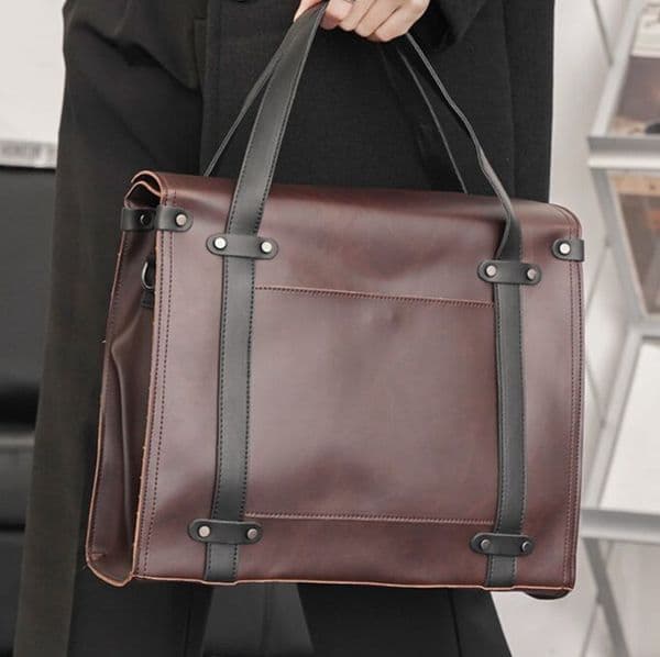 Luxury Briefcases Designer New leather Men Bag Leisure Men's Business Messenger Bags Portable Briefcase Bag Laptop Handbag