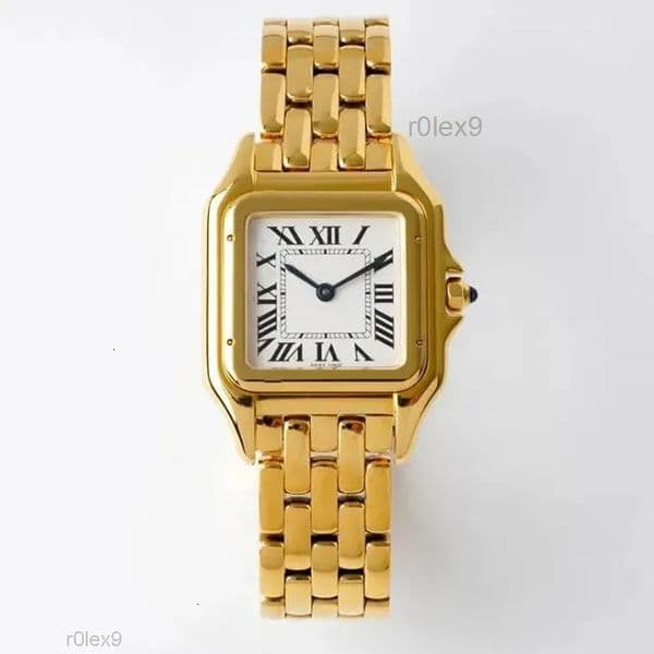 Wristwatches Mens Womens Watch Designer Watches High Quality Panthere 22 27mm Movement Classic Sapphire Waterproof Sports Montre Luxe U138