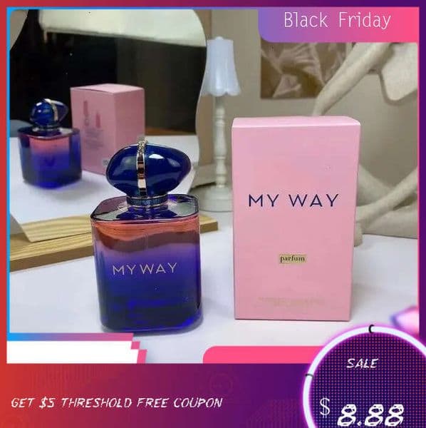 2025 Designer brand My Way perfume 90ml Women Long Lasting Good Smell EDP Spray cologne Fragrance High quality fast ship