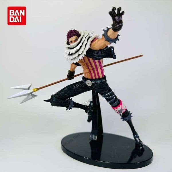 16cm Anime Charlotte Katakuri King of Artist Action Figure PVC Model Toys Collection Desktop Decoration Gift X260304
