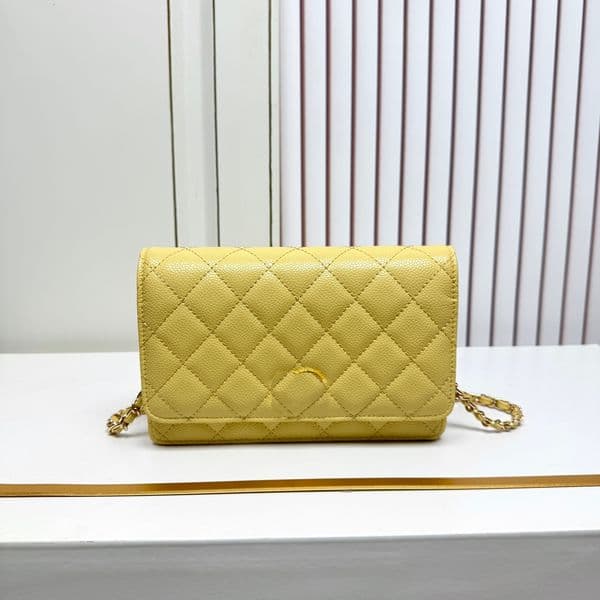 Woc Bag On Chain Classic Flap Bag With Diamonds CC Vintage diamond grid Designer bags Crossbody Bag luxury Purse shoulder bag Handbag Envelope Bag