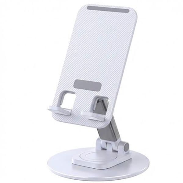 Aluminum Tablet Stabilizer Rotating Phone Mount Adjustable Angle Metal Display Station Sleek Desktop Stand Bracket For Smart Devices Bulk WholeSale