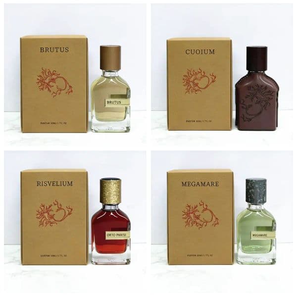 Orto Parisi Eau De Parfum Fragrance 50ml Long Lasting Man Women Neutral Cologne Brutus Terroni Risvelium Cuoium Spray Body Mist High Quality