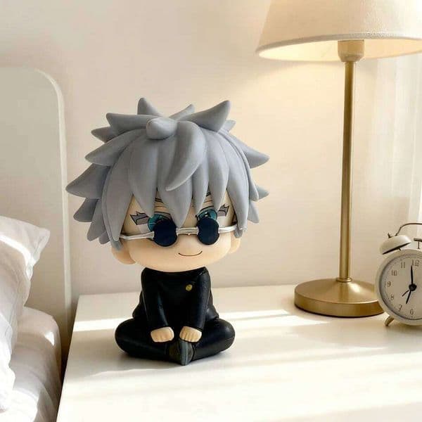 11CM Cute Jujutsu Kaisen Anime Satoru Gojo Action Figure Automotive Furniture Desktop Decorations Birthday and Christmas gifts X260304