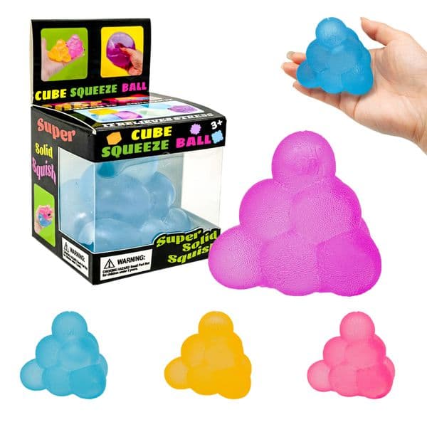 New three-dimensional candy kneading music adult kids Stress Relief Squeeze sensory Toys Decompression Simulation Cube