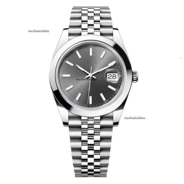 AAA High Quality Men's Designer 36mm 41mm nical Automatic Original Buckle Strap Rose Gold All Stainless Steel Watch Montre de e 24