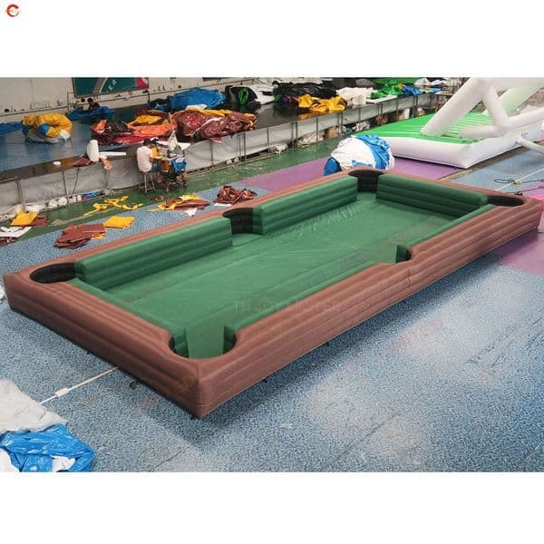 Outdoor Activities Human Foot Snooker INFLATABLE FOOTBALL POOL TABLE sport game for sale