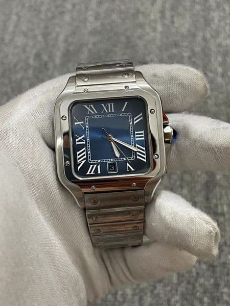 2026 New womens and mens Watch Automatic Mechanical Movement blue dial Wristwatches Stainless Steel Strap watch