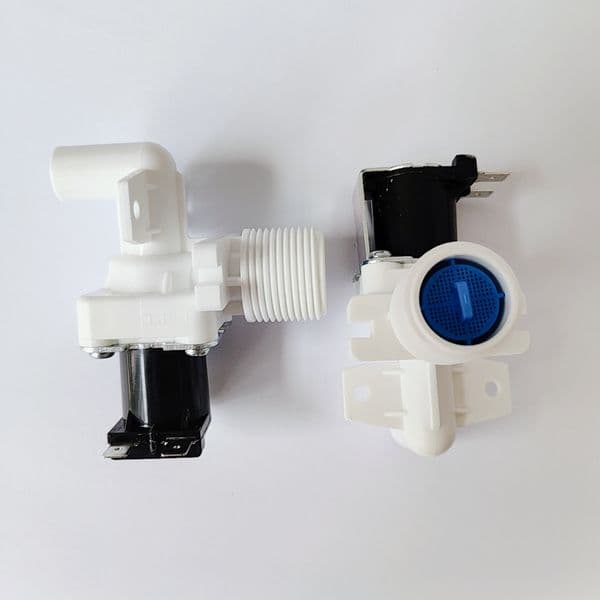 In Stock Fully Automatic Washing Machine Dishwasher Elbow Solenoid Water Inlet Valve AC220V Durable Replacement Parts for Household Appliance Repair