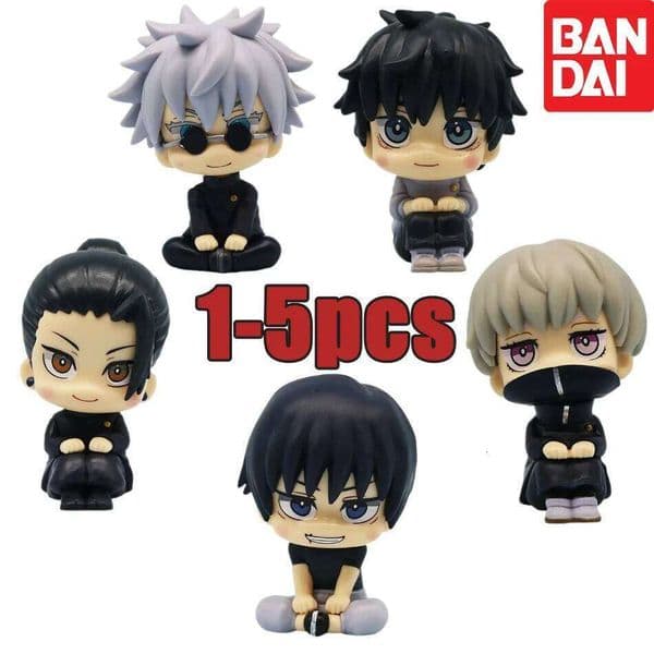 Q Version Jujutsu Kaisen Anime Look Up Satoru Gojo/Geto Suguru Action Figure Fushiguro Toji/Okkotsu Yuta Figurine Deskto X260304