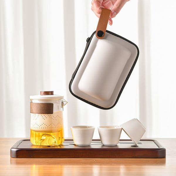 Bestseller Kung Fu Portable for Brewing Outdoor Travel Camping Tea Drinking Set Complete with Quick-Service Cup ddmySat
