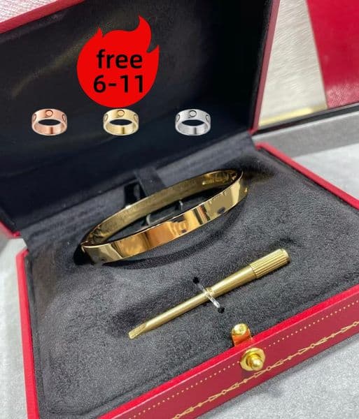 Designer Braclets Women Love Bracelet Ring Bangle Classic Jewlery Bracelets Designer Jewelry Gold Bracelet Designer Luxury Jewelry Diamond Bangle 18K Size 15-22