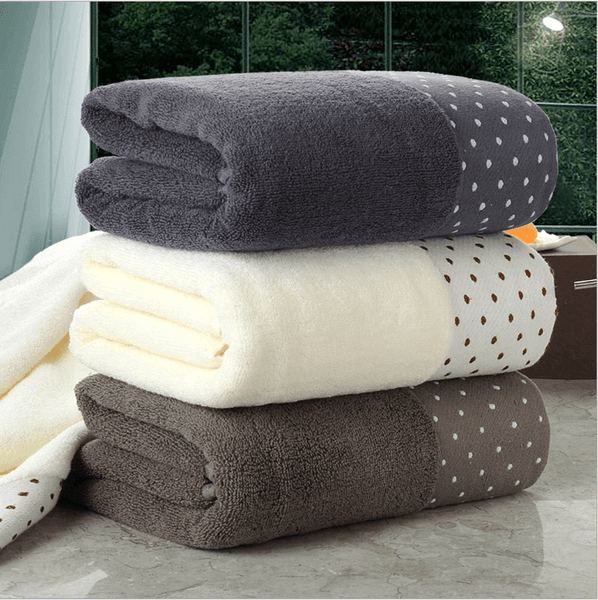Customized 100% cotton bath towel, environmentally friendly, fast drying, soft, and highly absorbent. Featured facial home towel