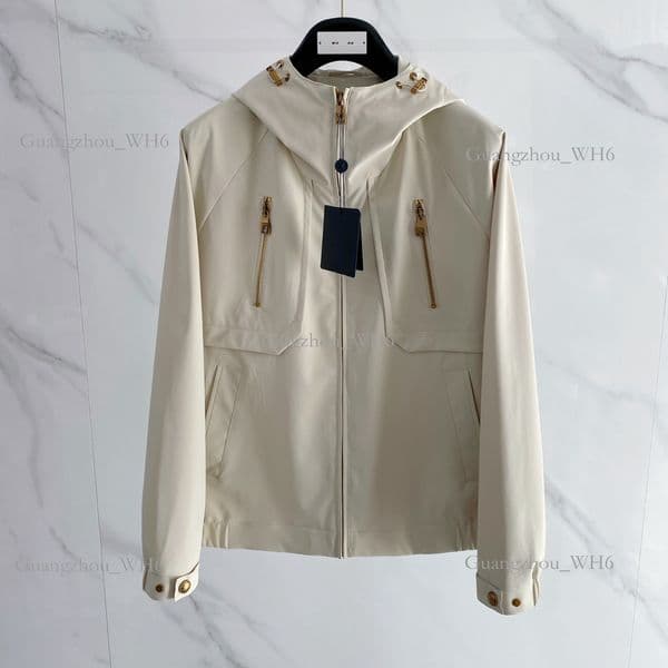 Designer high quality lvslvy 26ss jacket with men's jacquard letters Paris denim lapel Damier men's trench coat purple jean MONOGRAM DESTROY denim truck jacket 53