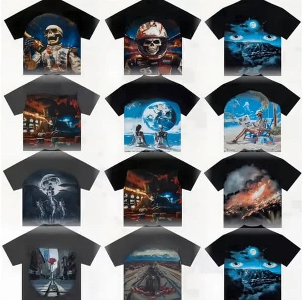TShirts for men desinger shirt men women t shirts Top Heavyweight Cotton T-Shirt Mens Shirt High quality Streetwear Letter Print Graphic Tshirt Oversized Mens T-Shirt
