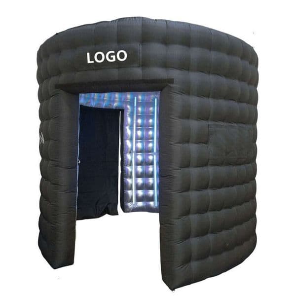 For Party Activities Inflatable Photo Booth 360 AirTent Portable Tent withRGB LED Ask about the price