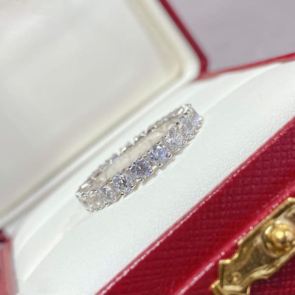 Band Rings designer ring luxury for Rings Cluster Rings Women diamonds Designer Jewelry Valentines Day gift Cross Stud Flower Rings size 6-9 very nice AA