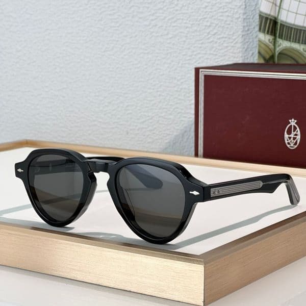 New JMMs HATFIELDI Eyewear TOP Quality Designer Fashion Luxury Classic Handmade Acetate Sunglasses UV400 for Men Women With Original Box Size 48-23-146