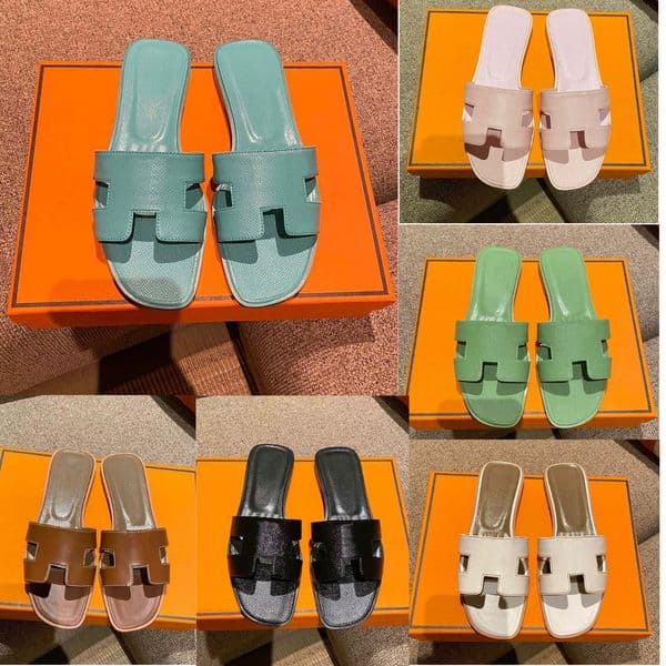 Designer Sandals Fashion Classic Luxury Flower Sandals Flat Sandals Breathable Lightweight Summer Beach Shoes Comfortable Flat Shoes Beach Slippers First