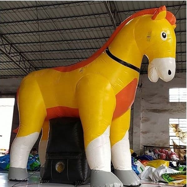 Excellent Quality Fantastic giant oxford Inflatable horse Cartoon balloon model for carnival parade,Horse-Store Advertising