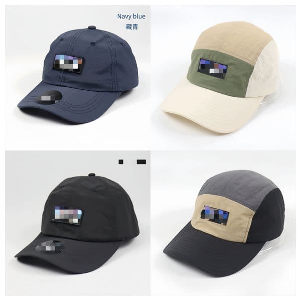 Pa Cap Hat Designer USA Peaked Ball Caps Sun Baseball Duck Patchwork Brand Quick-dry Men's Cap Sunshade Retro Casual Sunscreen Vintage