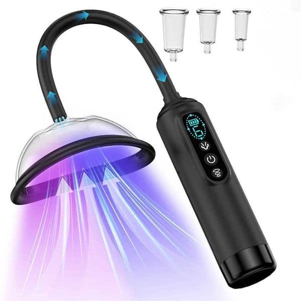 Pussy Pump Nipple Sucking Vibrator Toys BDSM Electric Vacuum Vagina Sex Pump with 7 Suction Female Sex Toy Clit Sucker for Women Ha99