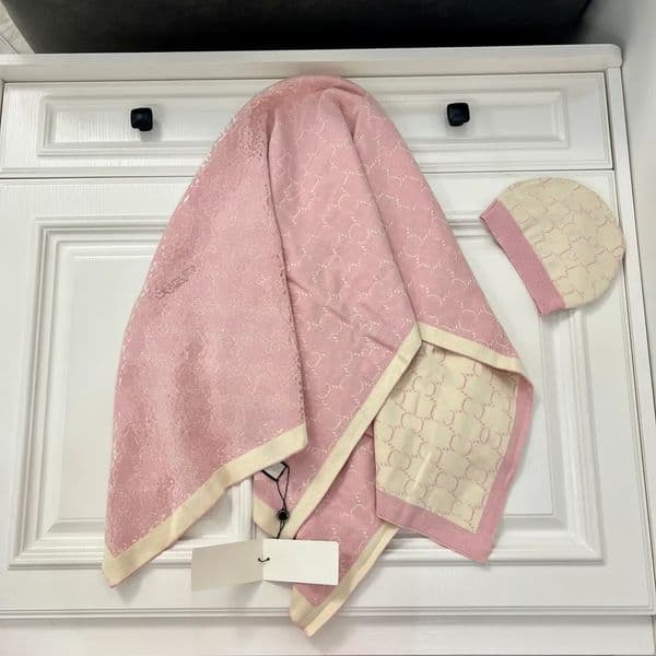 Baby Cotton Blankets Hat Girl Children Knitted Jacquard Kids Designer Car boy Air Conditioner pink grey Blanket Mattress Carriage Hug Quilt Swaddling 120X85cm