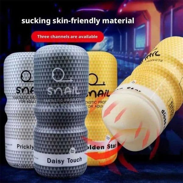 Male Masturbator Realistic Vagina Pussy Anus Anal Oral Masurbation Machine Snail Aircraft Cup Penis Trainer Erotic Sex Toys Ha99