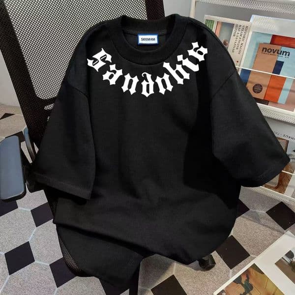 Summer Stylish Designer Hoodie And Heavyweight Designer T-shirt Shortsleeve For Polo Men American High Street Print Loose Casual Simple Top