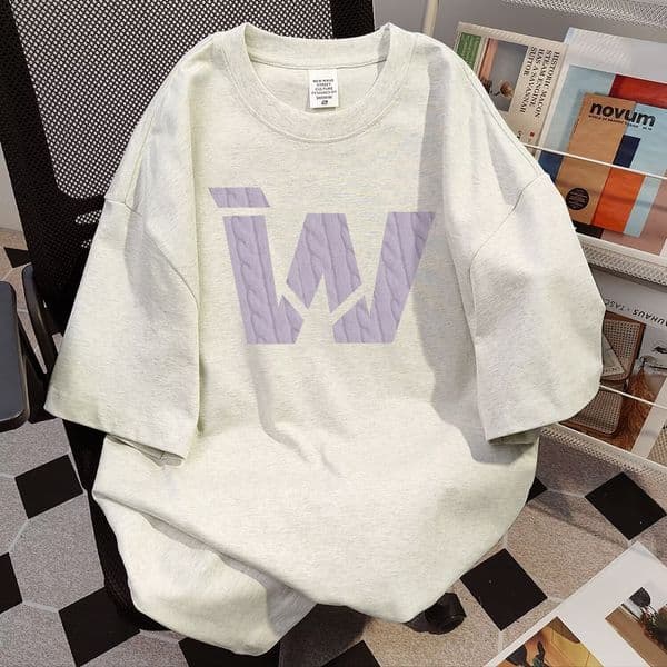 Summer New Style Loosefitting Trendy Polo Designer Hoodie Men's Designer T-shirt Shortsleeve With Bold Letter Print Design