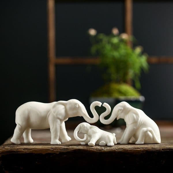 Bestseller Elephant ornament for attracting wealth, creative living room decoration, home bedroom craft small ornament, modern simple gift ddmySat