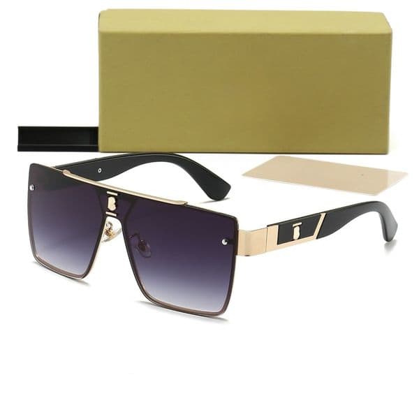 Luxury Sunglass Designer Sun Glasses Sunglasses Polarized Vintage Travel Fishing Driving Men Women Gift Box Shades Male Eyeglasses