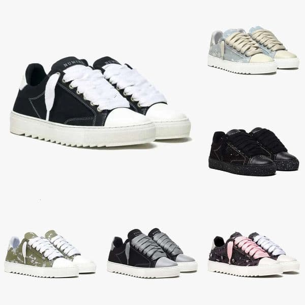 with box designer sneakers numeris atelier women mens trainers chaussures shoes womens men leather platform flat sneaker skatebording casual luxurys 35-47 top123