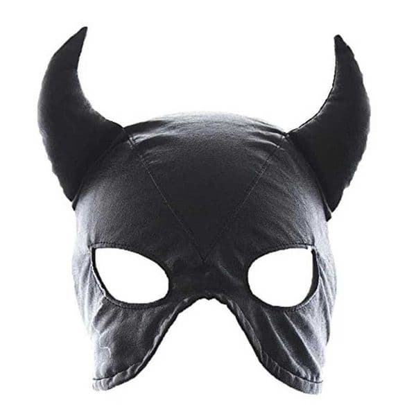 SM Leather Padded Hood BlindfoldHead Harness Mask Gag BDSM Bondage Sex Toys For Couples Accessories Ha99