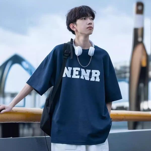 Polo Men's Short Sleeve Designer T-shirt Summer Designer Hoodie New American High Street Fashion Letter Print Loose Fit Half Sleeve Tee