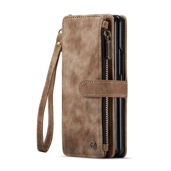 New Samsung Z Fold6 A15 Phone Leather Card Slot Wallet iPhone 16 Protective Case
