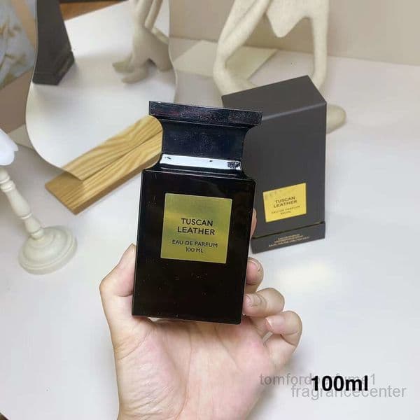 Tuscan Leather Perfume - Electric Cherry Smoke Eau de Parfum | Long-Lasting 100ml Cologne Spray for Men Women | Neutral Fragrance