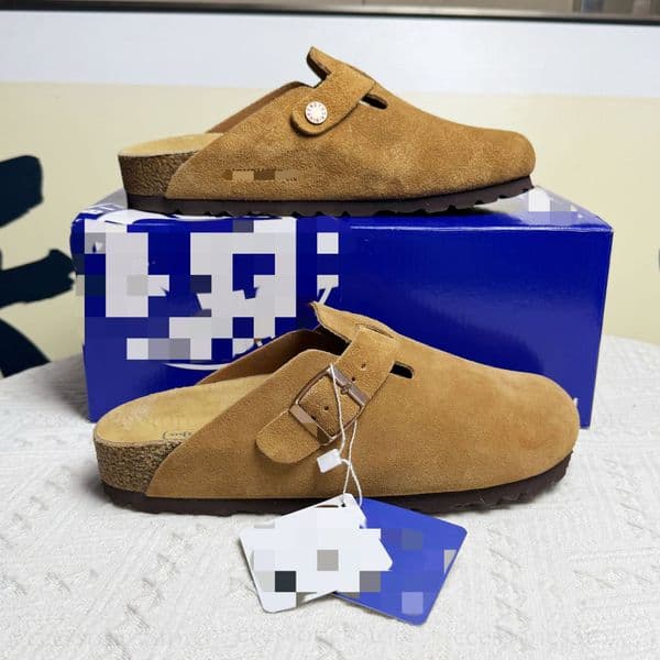 Designer Luxury Collection 2026 Trendy New Men's And Women's Closed-toe Sandals For Outdoor Leisure, Beach Shoes With Cork Soles