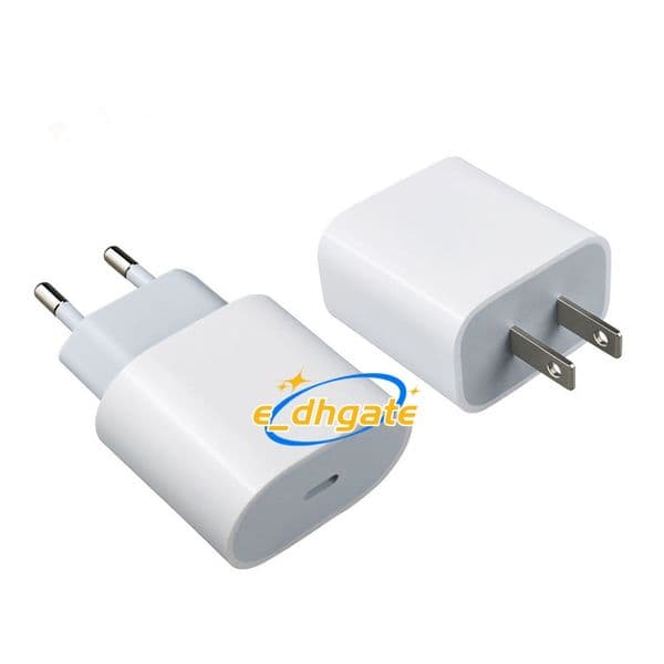 OEM Quality iPhone 20W PD USB C charger Super fast charging EU US Plug adapter mobile phone power delivery quick chargers for Apple iPhone 17 16 15 14 13 12 11 X Xs Pro Max