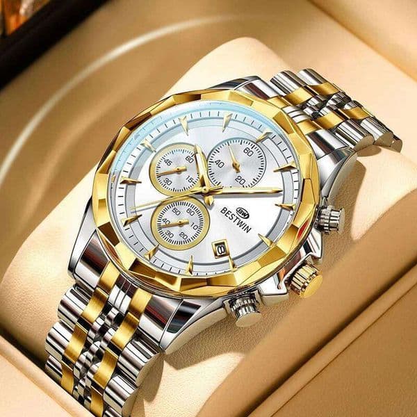 Sports Business 2025 Top Brand Luxury chronograph Date Men Wrist Watches For Male Clock Quartz Wristwatches Fashion