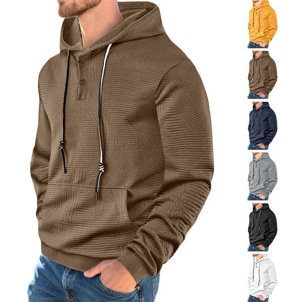 Spring Designer T-shirt And Autumn Trendy Men's Solid Color Hooded Swea Plus Size Designer Hoodie Loose Polo Fit Sports Casual Top Jacket